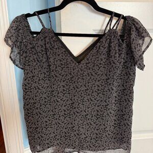 LOFT SHORT SLEEVE SHORT, SIZE XS PETITE